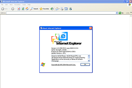 Internet Explorer 6.0