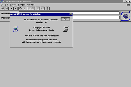 NCSA Mosaic 1.0