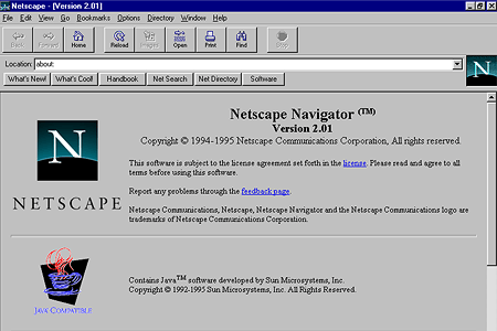 Netscape Navigator 2.0