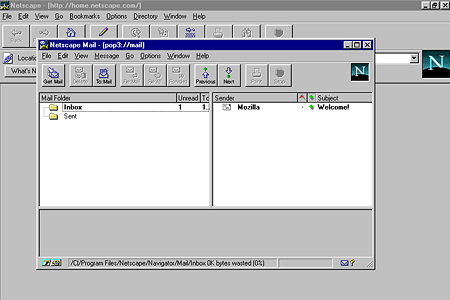 Netscape Mail