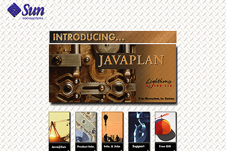 Lighthouse Design website in 1996
