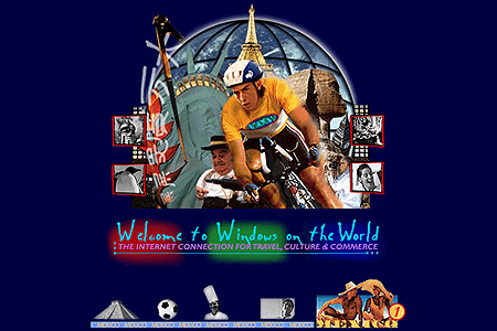 Windows on the World website in 1996
