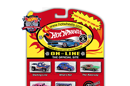 Hot Wheels website in 1997
