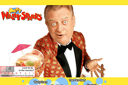 Meet Wally Sparks website in 1997