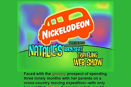 Nickelodeon website in 1997