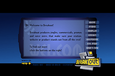 Breakout flash website in 1998