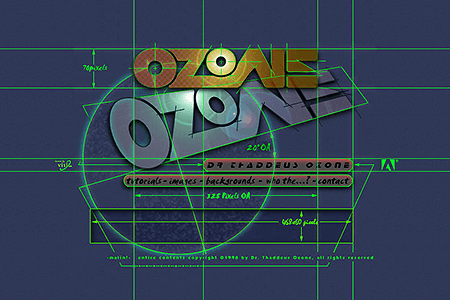 Ozone website in 1998