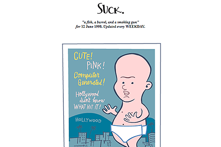 Suck.com website in 1998
