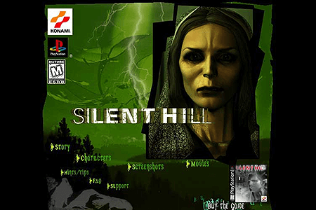 Silent Hill website in 1999