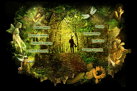 William Shakespeare's A Midsummer Night's Dream website in 1999