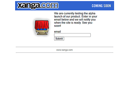 Xanga website in 1999