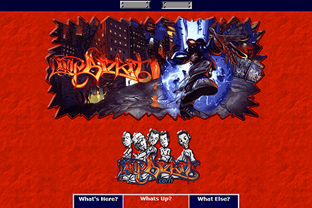 Limp Bizkit website in 2000