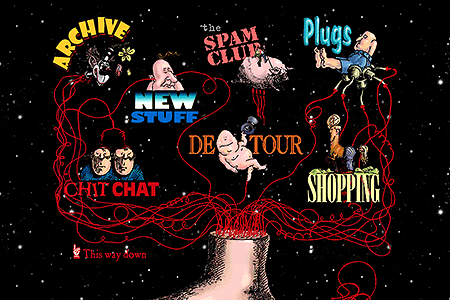 Pythonline website in 2000
