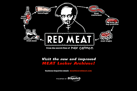 Red Meat website in 2000