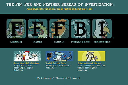 FFFBI website in 2004