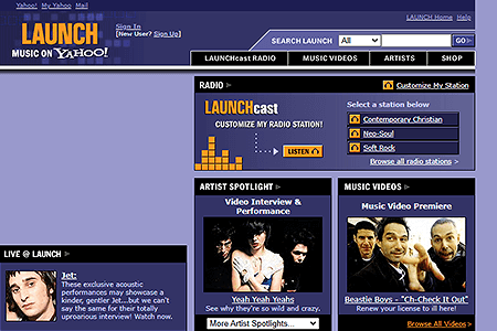 Launch Yahoo! website in 2004