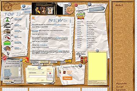 visualOrgasm website in 2004