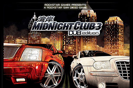 Midnight Club 3: DUB Edition flash website in 2005