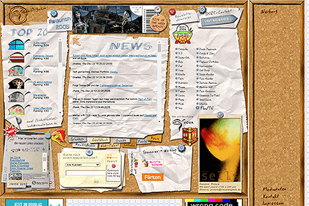 visualOrgasm website in 2005