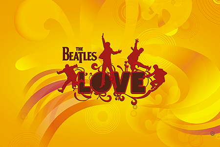 The Beatles Love Album flash website in 2006