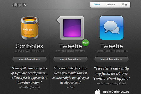 atebits website in 2009