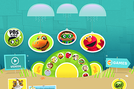 PBS Kids website in 2010
