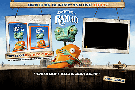 Rango flash website in 2011