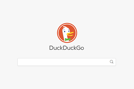 DuckDuckGo website in 2018
