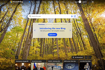 Bing website in 2023