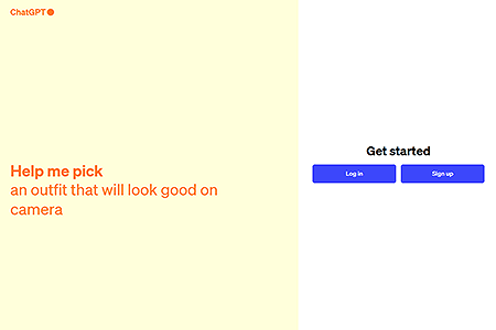 ChatGPT website in 2023