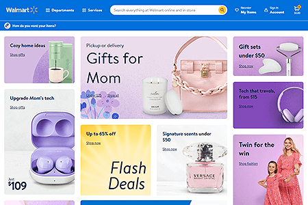 Walmart website in 2023