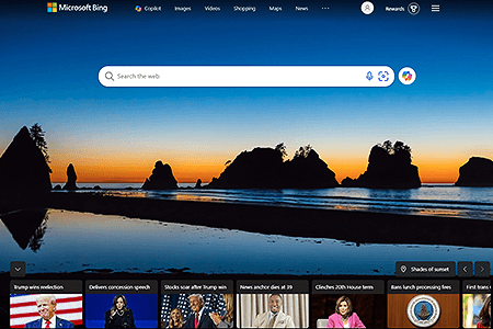 Bing website in 2024