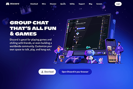 Discord website in 2024
