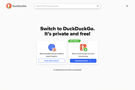 DuckDuckGo website in 2024
