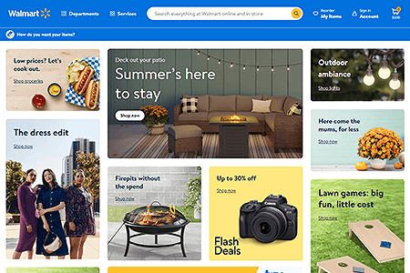 Walmart website in 2024