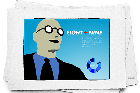 Eight plus Nine flash website in 2002