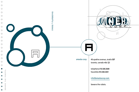 Amoebacorp. flash website in 2000