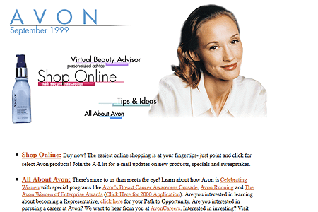 Avon in 1999