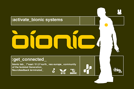 Bionic Systems flash website in 1999