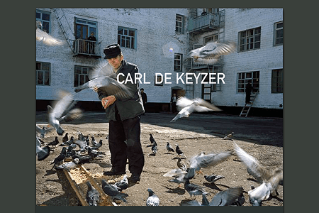 Carl de Keyzer flash website in 2004
