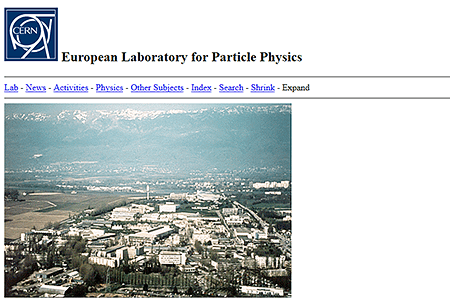 CERN in 1996