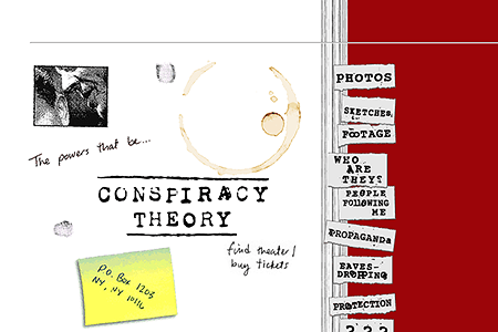 Conspiracy Theory website in 1997