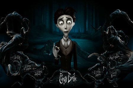 Corpse Bride flash website in 2005