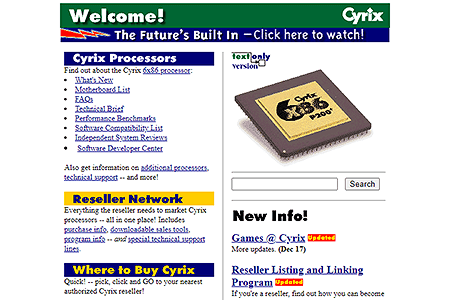 Cyrix in 1996