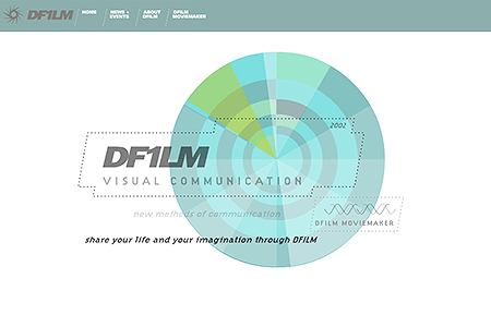 DFILM flash website in 2002
