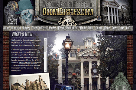 DoomBuggies.com website in 2003