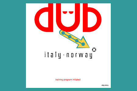 dUb flash website in 1999