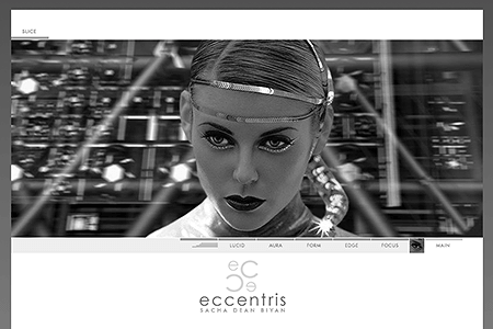 Eccentris flash website in 2002
