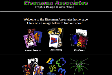 Eisenman Associates website in 1995