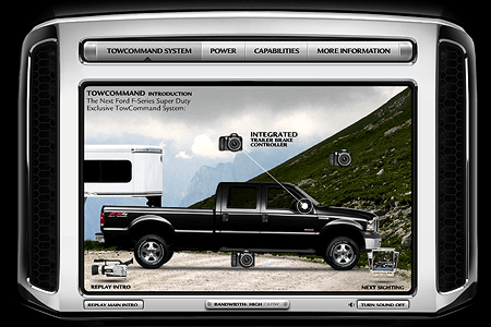 Ford Super Duty flash website in 2004